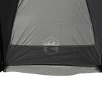 vidaXL Tente de réception blanc et gris imperméable