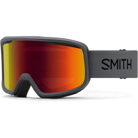 SMITH Masque de ski Frontier - Homme - Charcoal Rouge Solx S3
