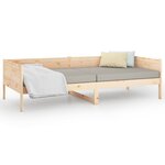 vidaXL Lit de jour bois de pin massif 80x200 cm