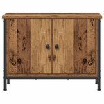 vidaXL Meuble TV Bois Ancien 60 x 35 x 45 cm Bois d'ingénierie