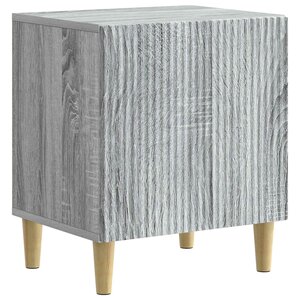 vidaXL Cabinet de chevet Sonoma gris 43 x 34 5 x 50 cm