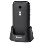 Amplicomms powertel m6750 téléphone portable pour senior  noir