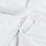 vidaXL Couette Autre avec oreiller 3 Pièces Blanc 260 x 220 cm Bas