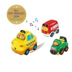 Tut Tut Bolides - Coffret trio City (Berline + Dépanneuse+Ambulance)