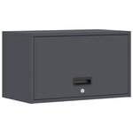 vidaXL Armoire murale pour garage Anthracite 60 x 33 x 35 cm