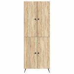 vidaXL Ensemble de Meubles 2 Pièces Chêne Sonoma Bois d'ingénierie