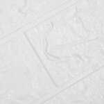 Vidaxl papier peint 3d autoadhésif briques 10 pièces blanc