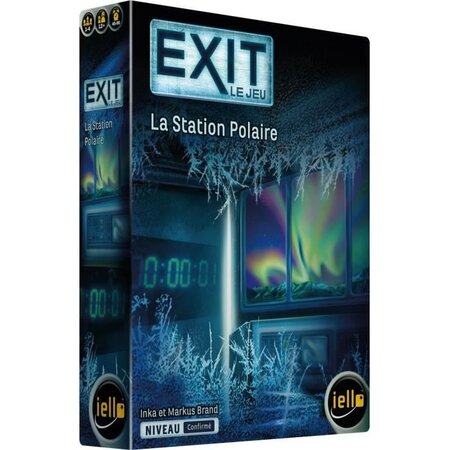 EXIT : Le Jeu - La Station Polaire - Jeu de société - Escape Games - IELLO