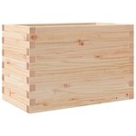 vidaXL Jardinière 70x40x45 5 cm bois de pin massif