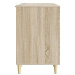 vidaXL Bureau Chêne Sonoma Bois d'ingénierie 142 5 x 50 x 75 cm
