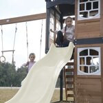 Aire de jeux - Toboggan Crème et toboggan tubulaire - Noud
