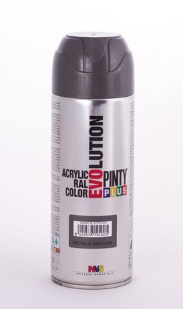 Peinture spray acrylic métallisé 400ml gris