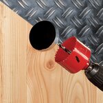 Wolfcraft scie cloche 80 mm avec tige hexagonale 5485000