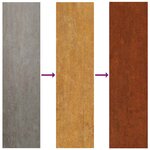 vidaXL Jardinière 80x80x80 cm acier corten