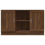 vidaXL Buffet Chêne marron 120x30 5x70 cm Bois d'ingénierie