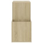 vidaXL Armoire à chaussures d’entrée chêne sonoma bois ingénierie