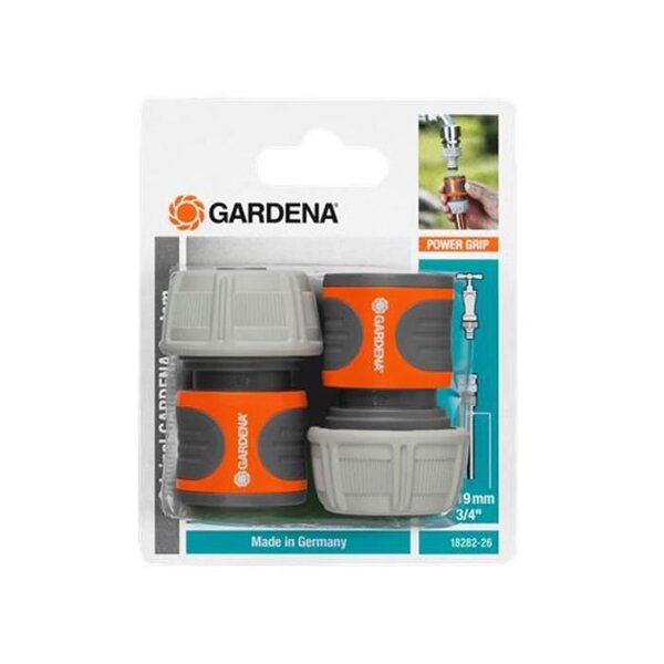 Raccords rapides pour tuyaux d'arrosage de 19 mm 3/4 GARDENA - 18282-26 x2