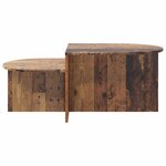 vidaXL Table basse Bois ancien 100 x 50 x 40 cm Bois d'ingénierie