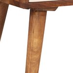 vidaXL Table de chevet Bois massif de Sesham 45 x 30 x 45 cm