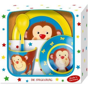 Coppenrath Verlag 18249 - Vaisselle Coffret Cadeau Singe - Vilains Petits Coquins