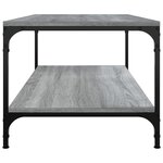 vidaXL Table basse Sonoma gris 80x50x40 cm Bois d'ingénierie