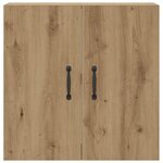 vidaXL Armoire murale chêne artisanal 60x31x60 cm bois d'ingénierie