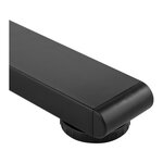 Bureau assis-debout 140 x 60 cm acier peint par poudrage noir 14_0005951