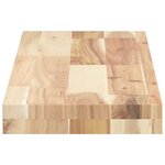 vidaXL Étagères flottantes 2 Pièces 100x20x4 cm acacia massif non traité