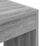 vidaXL Bibliothèque Gris Sonoma 80 x 30 x 198 cm Bois d'ingénierie