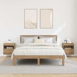 vidaXL Meubles TV muraux 2 Pièces Chêne artisanal 40 x 30 x 40 cm