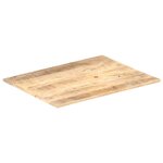 vidaXL Dessus de table Bois de manguier solide 15-16 mm 70x60 cm