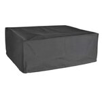 GREEN CLUB Housse de protection plancha a poser - 67x42x19 cm - Gris