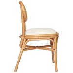 vidaXL Chaises à manger lot de 6 Lin