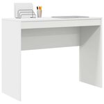 vidaXL Bureau Autre Blanc 100 x 40 x 76 cm Bois d'ingénierie
