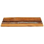 vidaXL Dessus de table rectangulaire 60x100 cm 25-27 mm Bois récupéré