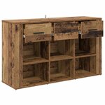 vidaXL Buffet Bois Ancien 100 x 30 x 59 5 cm Bois d'ingénierie