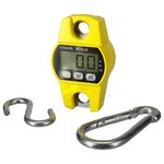 Perel balance à grue numérique robuste 300 kg jaune