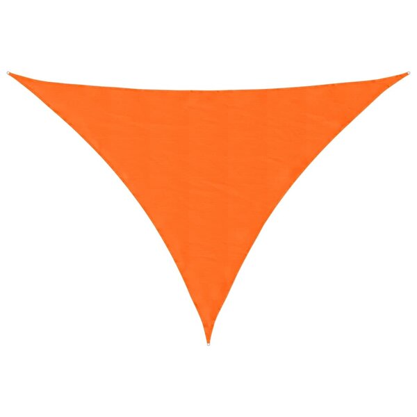 vidaXL Voile de parasol tissu oxford triangulaire 2 5x2 5x3 5 m orange
