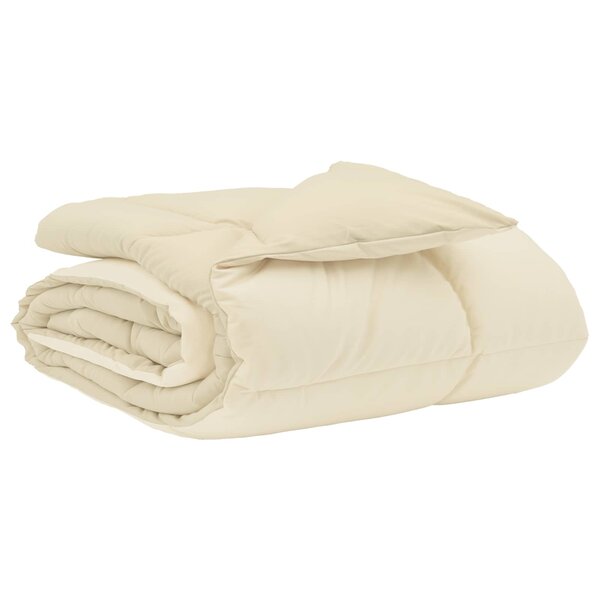 vidaXL Couette d'été 135 x 200 cm Été Microfibre (100  polyester)