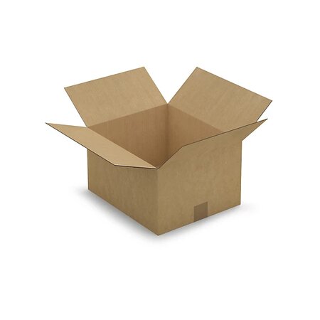 Caisse carton brune simple cannelure raja 35x30x20 cm (lot de 25)