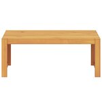 vidaXL Table Basse de Jardin 90x45x35 cm Bois Massif Acacia