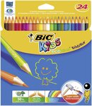 Etui carton de 24 crayons de couleur ECO KIDS EVOLUTION 24 Couleurs BIC