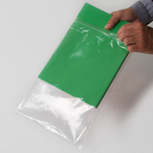 Lot de 1000 sachets plastiques à fermeture zip 250x350mm standard 50µ