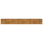 vidaXL Lit surélevé de jardin 360x40x40 cm acier corten