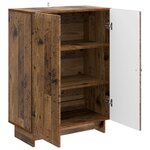 vidaXL Buffet Bois ancien 66 x 34 5 x 90 cm Bois d'ingénierie