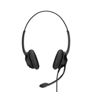 Sennheiser sc 268 wired binaural headset opti voic