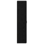 vidaXL Haut de meuble en chêne noir 45x42.5x185 cm Bois d'ingénierie
