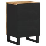 vidaXL Armoire de salle de bain 38x33x58 cm bois massif de manguier