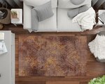 Tapis de salon FISUN 200 x 300 cm - Orange
