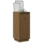 vidaXL Buffets 2 Pièces Marron miel 31 5x34x75 cm Bois massif de pin